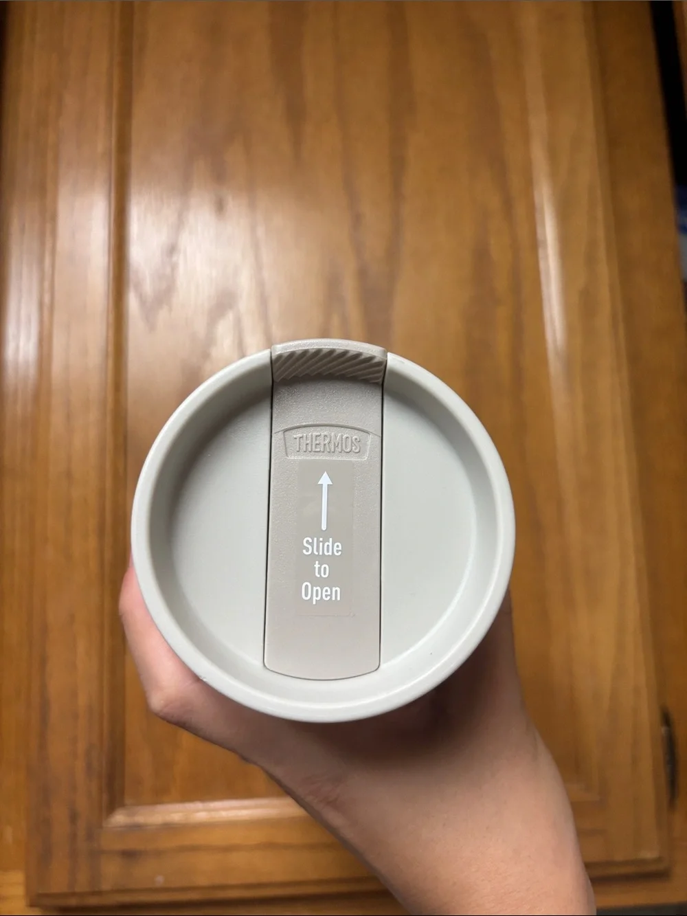 Thermos Matte Cream Travel Mug